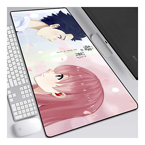 Mouse Pad The shape of voice Anime Mauspad Gemütlich Mousepad 700x300mm Mikrofaser Verbessert Geschwindigkeit und Präzision, Rutschfest Gummierte Unterseite Waschbar Verschleißfest,Für Desktop PC,A Mouse Pad The shape of voice Anime Mauspad Gemütlich Mousepad 700x300mm Mikrofaser Verbessert Geschwindigkeit und Präzision, Rutschfest Gummierte Unterseite Waschbar Verschleißfest,Für Desktop PC,A von ITBT