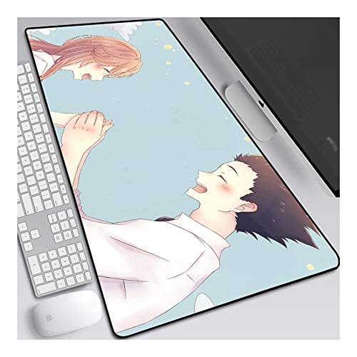 Mouse Pad The shape of voice Anime Mauspad Gemütlich Mousepad 700x300mm Mikrofaser Verbessert Geschwindigkeit und Präzision, Rutschfest Gummierte Unterseite Waschbar Verschleißfest,Für Desktop PC,H Mouse Pad The shape of voice Anime Mauspad Gemütlich Mousepad 700x300mm Mikrofaser Verbessert Geschwindigkeit und Präzision, Rutschfest Gummierte Unterseite Waschbar Verschleißfest,Für Desktop PC,H von ITBT