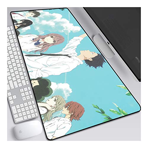 Mouse Pad The shape of voice Anime Mauspad Gemütlich Mousepad 700x300mm Mikrofaser Verbessert Geschwindigkeit und Präzision, Rutschfest Gummierte Unterseite Waschbar Verschleißfest,Für Desktop PC,G Mouse Pad The shape of voice Anime Mauspad Gemütlich Mousepad 700x300mm Mikrofaser Verbessert Geschwindigkeit und Präzision, Rutschfest Gummierte Unterseite Waschbar Verschleißfest,Für Desktop PC,G von ITBT
