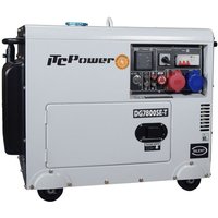 Itc Power - Diesel Stromaggregat Full Power 8 kva DG7800SE-T 230V/400V von ITC POWER