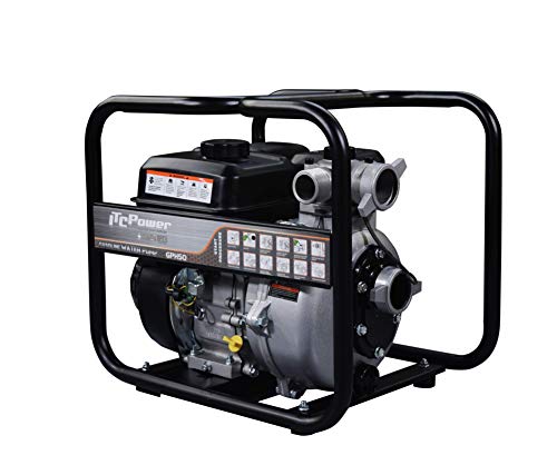ITCPower GPH50 Motorpumpe, Benzin, Hochdruck, sauberes Wasser von ITC Power