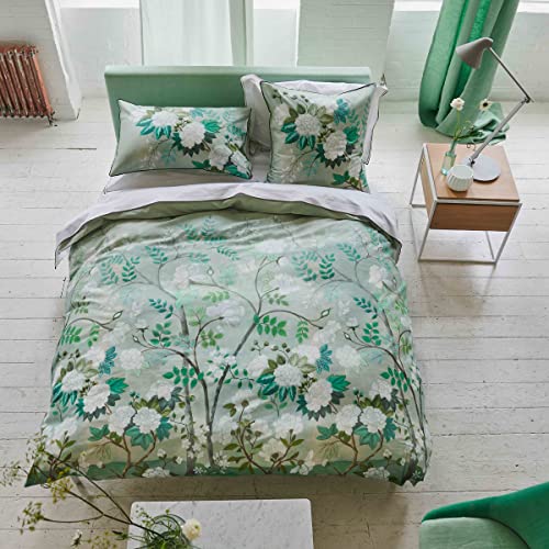 Bettbezug aus Baumwollsatin, Bedruckt, orientalische Blume, 260 x 240 cm Designers Guild Bettbezug aus Baumwollsatin, Bedruckt, orientalische Blume, 260 x 240 cm Designers Guild von ITC