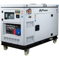 ITC POWER Stromaggregat Diesel 12,5 KVA DG12000XSE-T Wassergekühlt ITC POWER Stromaggregat Diesel 12,5 KVA DG12000XSE-T Wassergekühlt von ITC POWER