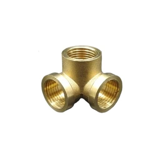 1/2" BSP Female Thread Corner Type 3 Way Brass Pipe Fitting Adapter Coupler Connector 1/2" BSP Female Thread Corner Type 3 Way Brass Pipe Fitting Adapter Coupler Connector von ITCLEYMDZV