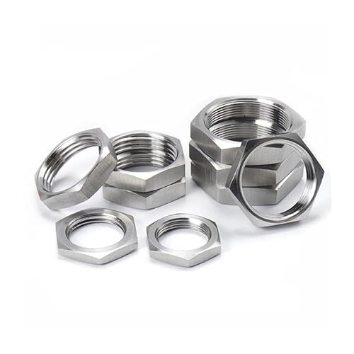 1 1/2" (DN40) Female Thread Hex Lock Nut Pipe Fitting Stainless Steel 304 von ITCLEYMDZV