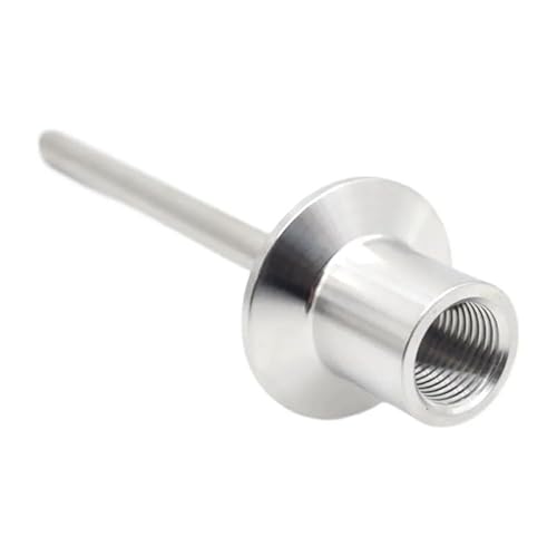 1.5" Flange50.5mm Tri Thermowell With 1/2"NPT Female Thread,Compatible Thermowell,L-150mm(6") Homebrewing Beer Tools 304 von ITCLEYMDZV