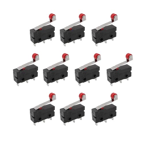 10Pcs Travel Limit Switch NO NC 3 Pin With Roller Limit Switch KW11-3Z 5A 125V-250V Lever Action Push Switches 10Pcs Travel Limit Switch NO NC 3 Pin With Roller Limit Switch KW11-3Z 5A 125V-250V Lever Action Push Switches von ITCLEYMDZV