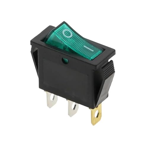1pcs 2D3P-GREEN-LED KCD3 220V ON/OFF SPST Rocker Switch Single Pole Single Throw 20A 125VAC 1pcs 2D3P-GREEN-LED KCD3 220V ON/OFF SPST Rocker Switch Single Pole Single Throw 20A 125VAC von ITCLEYMDZV