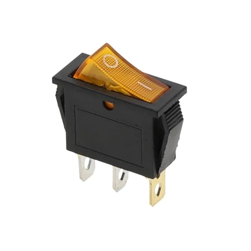 1pcs 2D3P-YELLOW-LED KCD3 220V ON/OFF SPST Rocker Switch Single Pole Single Throw 20A 125VAC 1pcs 2D3P-YELLOW-LED KCD3 220V ON/OFF SPST Rocker Switch Single Pole Single Throw 20A 125VAC von ITCLEYMDZV
