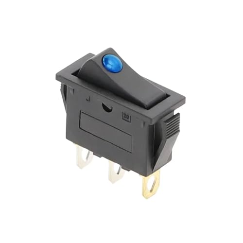 1pcs DOT-2D3P-BLUE-LED KCD3 220V ON/OFF SPST Rocker Switch Single Pole Single Throw 20A 125VAC 1pcs DOT-2D3P-BLUE-LED KCD3 220V ON/OFF SPST Rocker Switch Single Pole Single Throw 20A 125VAC von ITCLEYMDZV