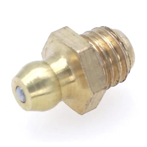20pcs M8 Pitch 1.25mm Male Brass Grease Zerk Nipple Fitting For Grease Machine Tool Accessories 20pcs M8 Pitch 1.25mm Male Brass Grease Zerk Nipple Fitting For Grease Machine Tool Accessories von ITCLEYMDZV