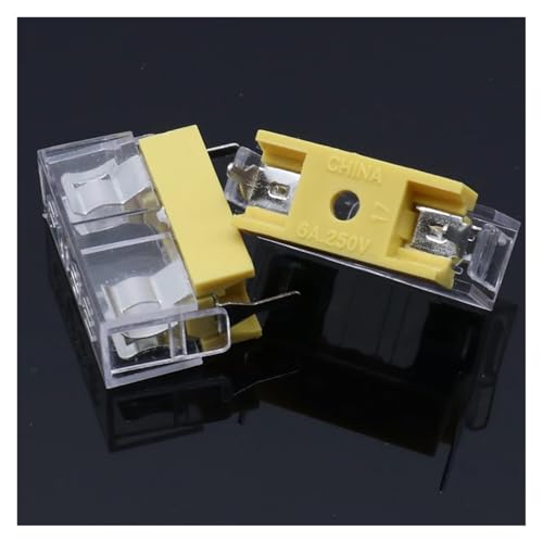 ITCLEYMDZV 10 pcs Panel PCB Fuse Holder Case w Cover 5x20mm von ITCLEYMDZV