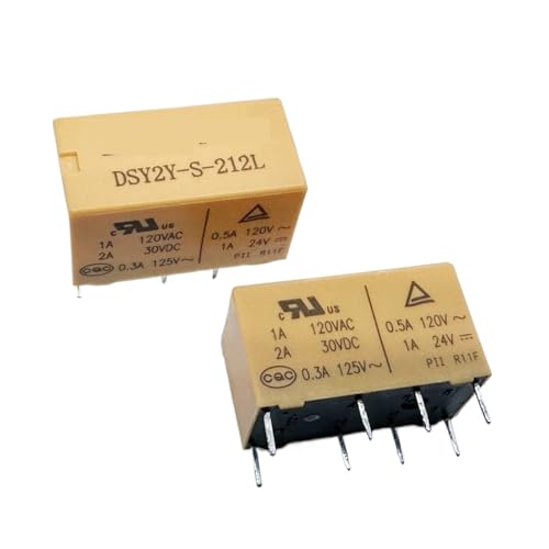 ITCLEYMDZV 1pc DSY2Y-S-212L 12V (4078-3v/5V/9V/12V-2A) Relay 8pins von ITCLEYMDZV