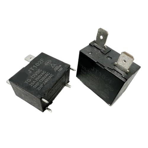 ITCLEYMDZV 1pc JT102F TG-12VDC (102F-25A) Relay air Conditioner 4pins von ITCLEYMDZV