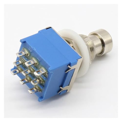 ITCLEYMDZV 3PDT 9 pins Guitar Effects Push Button Switch Foot Pedal switches Guitar Switch von ITCLEYMDZV