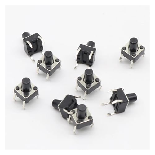 ITCLEYMDZV 50pcs/Lot 6x6x8MM 4PIN G93 Tactile Tact Push Button Switch Direct Self-Reset von ITCLEYMDZV