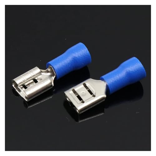 ITCLEYMDZV FDD2-250 Female Insulated Electrical Crimp Terminal for 1.5-2.5mm2 Connectors Cable Wire Connector 100PCS/Pack FDD2.5-250 FDD von ITCLEYMDZV