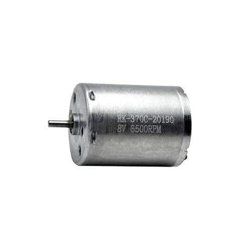 ITCLEYMDZV RK-370C-20190 370 Electronic Starter DC 5V 6V 8V 12V 9800RPM 24mm Round Carbon Brush Electronic Starter von ITCLEYMDZV