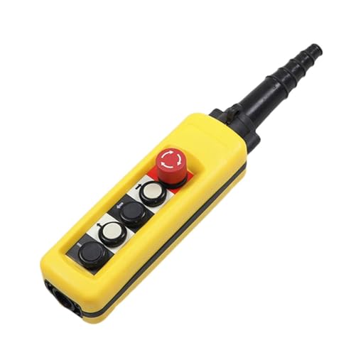 XAC-A4713 Rain-proof Type Crane Button Control Switch hoist Box for Hoist Up Down Left Right Emergency Stop Yellow XAC-A4713 Rain-proof Type Crane Button Control Switch hoist Box for Hoist Up Down Left Right Emergency Stop Yellow von ITCLEYMDZV