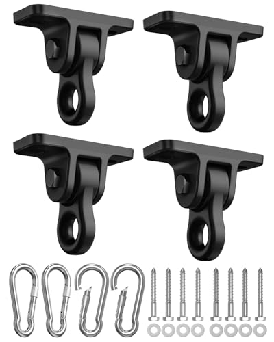 ITCPRIM Robuste Schaukelaufhänger aus Holz, für Veranda, Schaukel, Hängeset, feste Schaukel, Antenne, Yoga, Hängesessel, Innen- und Außenbereich, korrosionsbeständig, Aluminiumlegierung ITCPRIM Robuste Schaukelaufhänger aus Holz, für Veranda, Schaukel, Hängeset, feste Schaukel, Antenne, Yoga, Hängesessel, Innen- und Außenbereich, korrosionsbeständig, Aluminiumlegierung von ITCPRIM