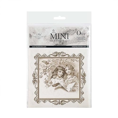 ITD Collection RSM058 Mini-Reispapier, 14,8 x 14,8 cm von ITD Collection