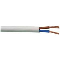 PVC-Schlauchleitung H03VV-F2x0,75mm2, 25m-Ring,ws von FP