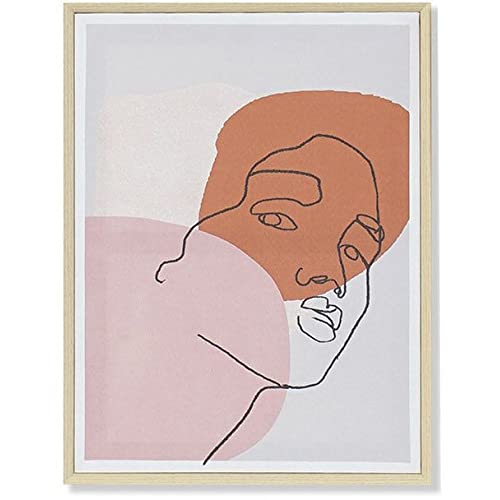 DKD Home Decor Bild Face (45 x 3.5 x 60 cm) von ITEM