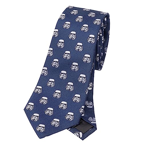 Original Stormtrooper Krawatte aus 100% Seide Motiv Helmet von iTEMLAB