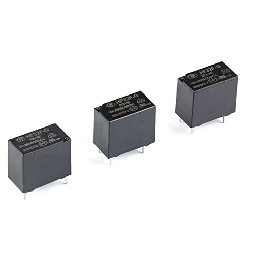 2 Teile/los 5V 12V 24V Power Relais HF32F-G JZC-32F-005-HS JZC-32F-012-HS JZC-32F-024-HS 10A 250VAC 4PIN(5V) von ITFOWIYD
