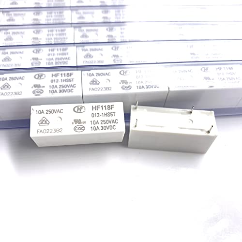 HF118F 012-1HS5 HF Relais JQX-118F 012-1HS5T Schließer Typ 10A 4PIN HF118F 012-1HS5 HF Relais JQX-118F 012-1HS5T Schließer Typ 10A 4PIN von ITFOWIYD