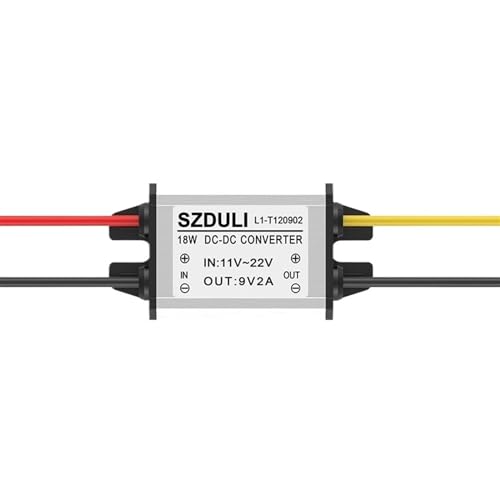 ITFOWIYD 12 V bis 3,3 V 3,7 V 4,2 V 5 V 6 V 7,5 V 9 V 3 A Leistungsmodul Transformator Auto Gleichstromversorgung Abwärtsgerät(12V to 9V 2A) von ITFOWIYD
