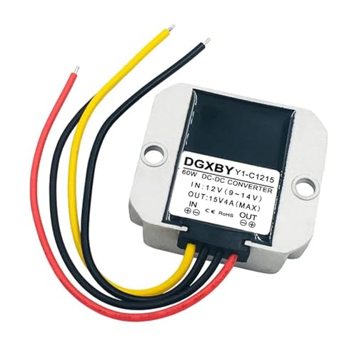 ITFOWIYD 12V bis 15V 1A 2A 3A 4A 5A Power-Boost-Modul DC9V~14V bis 15V Booster Fahrzeug-Stromrichter(12V to 15V 4A) von ITFOWIYD