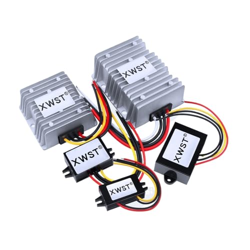 ITFOWIYD DC DC Konverter 20-90v 24V36V48V60V72V zu 12V Modul 1-24A Power Inverter Buck Adapter Spannung Regler for Auto(1.5A ABS Platisc M) von ITFOWIYD