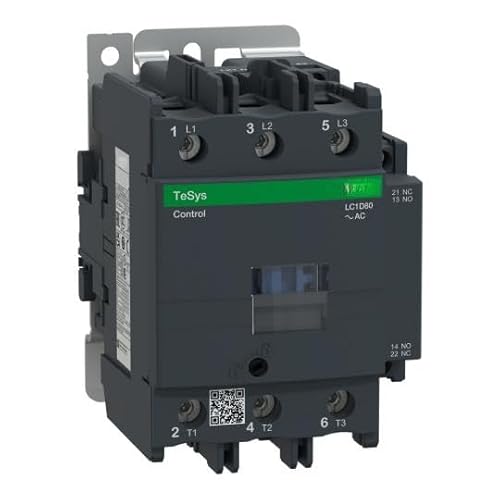 ITFOWIYD LC1D80P7 AC-Schütz 3P 3NO LC1-D80P7 80A 230V AC-Spule von ITFOWIYD