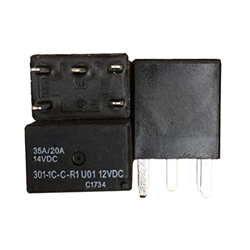 Kfz-Relais 12VDC 301-1C-C-R1 U01 Kfz-Relais 35A/20A 5 Fuß 301-1C-S-R1 Physisches Produkt mit von ITFOWIYD