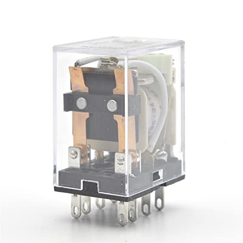 Miniatur-Steuerrelais Kleines Zwischenrelais AC 12 V DC C24 AC220 HH52P HH53P HH54P HH62P HH63P HH64P MY2NJ MY3NJ MY4NJ(HH52P AC) von ITFOWIYD