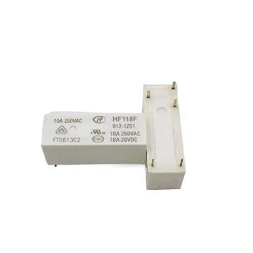 Neu HF118F 005 012 024-1ZS1 Makro 5V 12V 24V 10A Umgewandelt 5-Fuß DC Elektromagnetische Relais JQX-118F 024-1ZS1T(HF118F 005-1ZS1) von ITFOWIYD