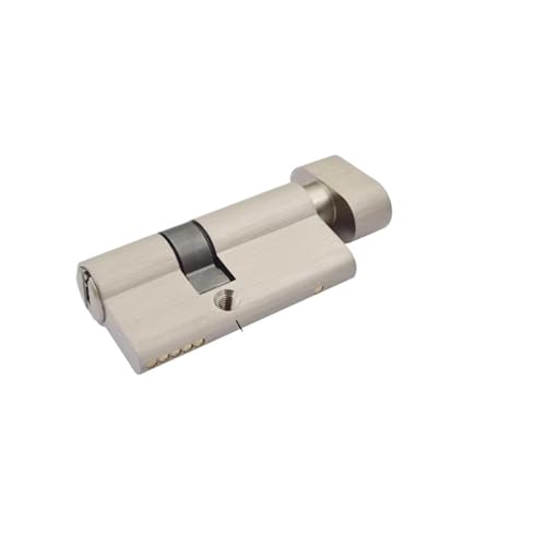 1 Satz Ersatz-Schließzylinder for diebstahlsichere Türen im Innenbereich – Zinklegierung und Kupferlegierung – 60 mm, 70 mm, 80 mm(Golden,60mm) von ITITI