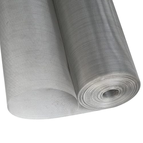 1 Stück 304 Edelstahl-Drahtgewebe – Vielseitiges Metallfiltergewebe for Insektenschutz und for individuelle Anwendungen(100 mesh 50cm X 100cm) von ITITI