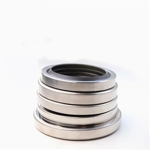 1 Stück Edelstahl-PEFT-Doppellippen-Öldichtung – Hochtemperaturbeständiger Dichtungsring for Gaskompressoren und Maschinen(40x65x7) von ITITI
