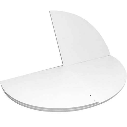 1 runde Klapptischplatte – 47/55/59/63/71/79 Zoll Massivholz-Ersatzplatte for Catering-Bankette for den Innen- und Außenbereich(140cm) von ITITI