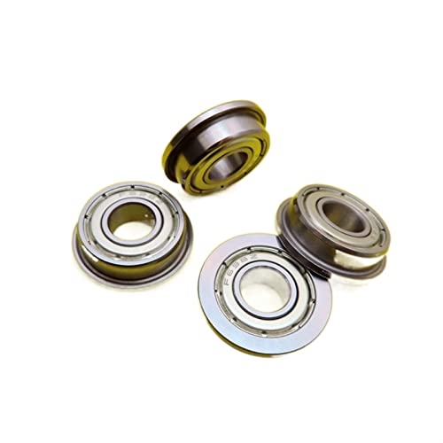 10 Stück Rillenkugellager – 8 x 19 x 22 x 6 mm, Miniaturlager, Flansch for Elektrowerkzeuge, Heimwerkerprojekte(ABEC-3 F698-2RS) von ITITI