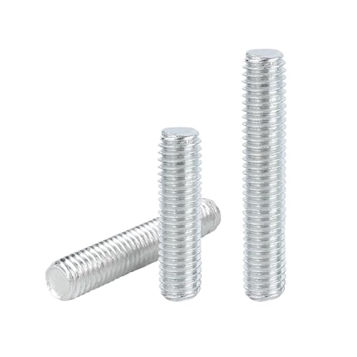Doppelendige Gewindestangen – Vollständig metrische, verzinkte Bolzen aus Kohlenstoffstahl M3 bis M12 for industrielle Anwendungen(140mm M10 1pcs) von ITITI
