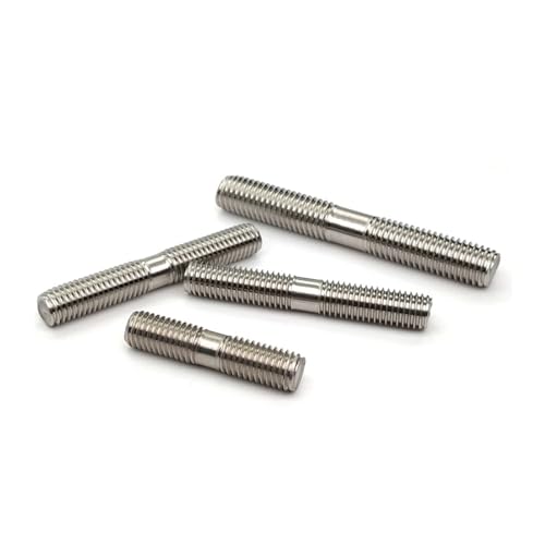 Doppelendige Gewindestangen aus Edelstahl 304 A2 – M4 M5 M6 M8 Stehbolzen – 1–10 Stück langlebige Schrauben(M5x40 5pcs) von ITITI