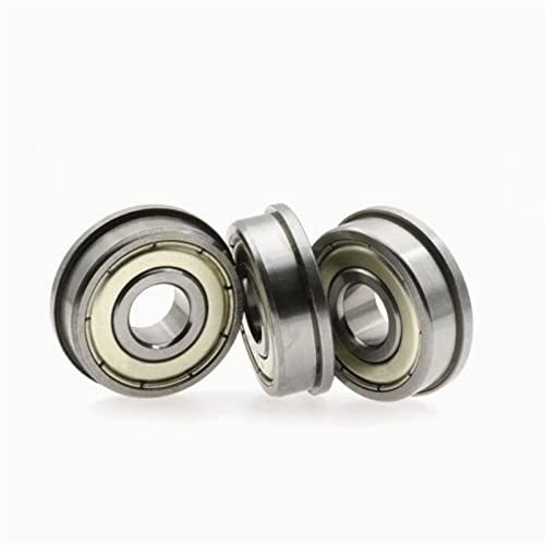 F604ZZ Flanschlager 10/20/50 Stück – 4 x 12 x 4 mm ABEC-3 Flanschkugellager for Heimwerkerprojekte und Ausrüstung(F604ZZ 50PCS) von ITITI