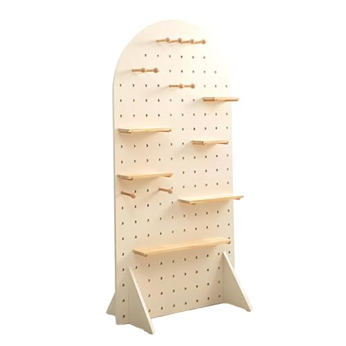 ITITI 1 Stück Vielseitiger Raumteiler mit Stecktafel – Freistehender Sichtschutz for Zuhause, Büro und Messen(White,160x80cm) von ITITI
