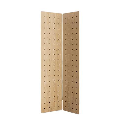 ITITI Faltbarer Raumteiler mit Stecktafel, 4 Paneele – Verstellbarer Sichtschutz for Zuhause und Büro(Style 1 180x40cm-2 Panel) von ITITI