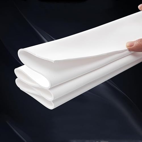 Weiße, hochtemperaturbeständige, expandierte PTFE-Platte – Weichdichtungsschaum, 0,5–10 mm, 1 Stück for industrielle Anwendungen(500 * 500 * 4MM) von ITITI