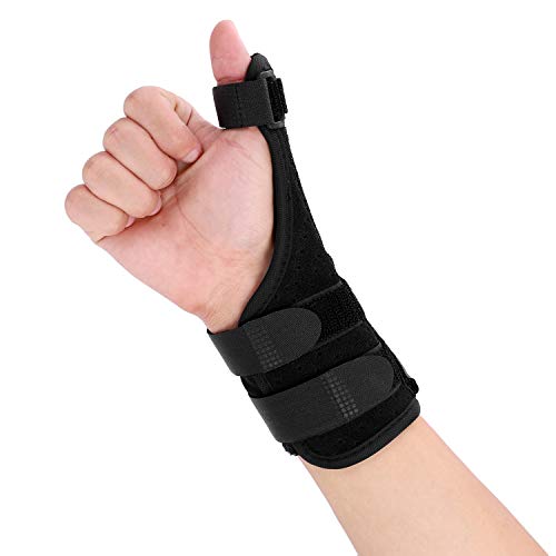 ITODA Fingerschiene Rechts Links Fingerstütze Ergonomische Daumenbandage Kleiner Finger Ringfinger Verstellbare Fingerorthese Atmungsaktive Fingerunterstützung für Arthritis & Gebrochene ITODA Fingerschiene Rechts Links Fingerstütze Ergonomische Daumenbandage Kleiner Finger Ringfinger Verstellbare Fingerorthese Atmungsaktive Fingerunterstützung für Arthritis & Gebrochene von ITODA