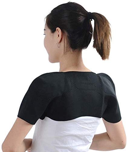 ITODA Schulterwärmer Thermo Schulterpolster Selbstheizend Schulterbandage Magnetotherapie Schulterstütze Schulterschutz Schulter Unterstützung Wärmetherapie Schulterstütze für die gefrorene Schulter ITODA Schulterwärmer Thermo Schulterpolster Selbstheizend Schulterbandage Magnetotherapie Schulterstütze Schulterschutz Schulter Unterstützung Wärmetherapie Schulterstütze für die gefrorene Schulter von ITODA